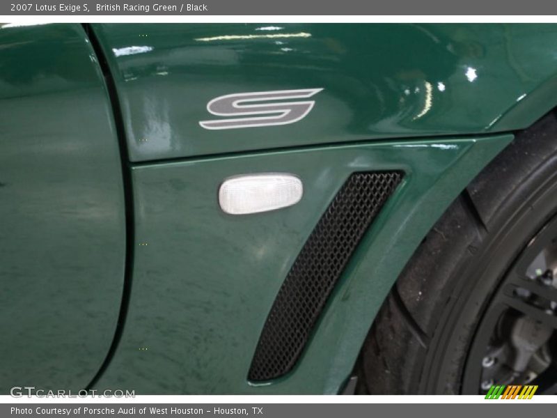 British Racing Green / Black 2007 Lotus Exige S
