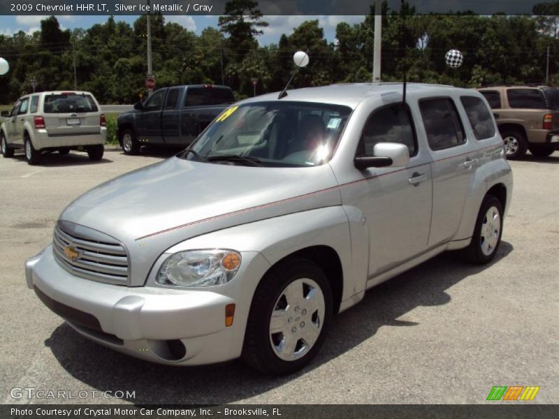 Silver Ice Metallic / Gray 2009 Chevrolet HHR LT