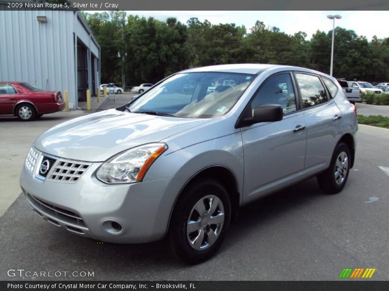 Silver Ice / Gray 2009 Nissan Rogue S