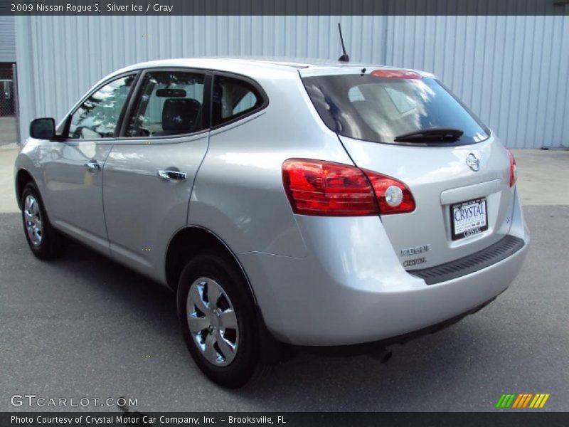 Silver Ice / Gray 2009 Nissan Rogue S