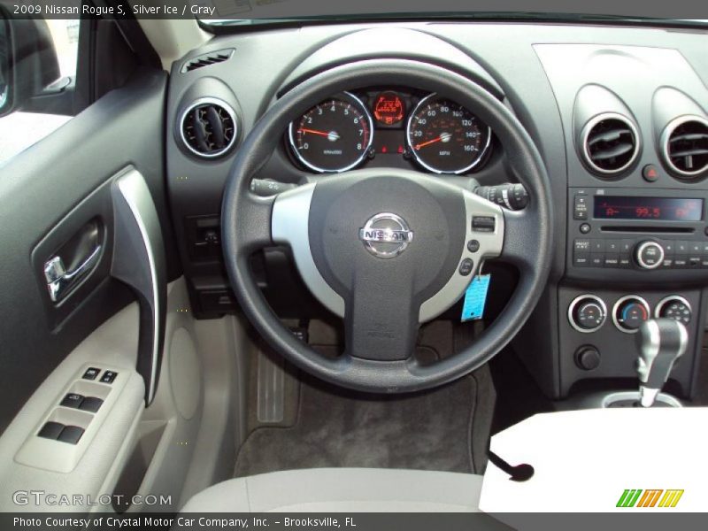 Silver Ice / Gray 2009 Nissan Rogue S