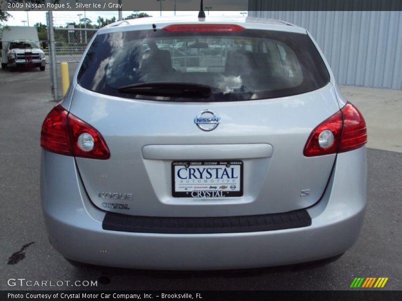 Silver Ice / Gray 2009 Nissan Rogue S