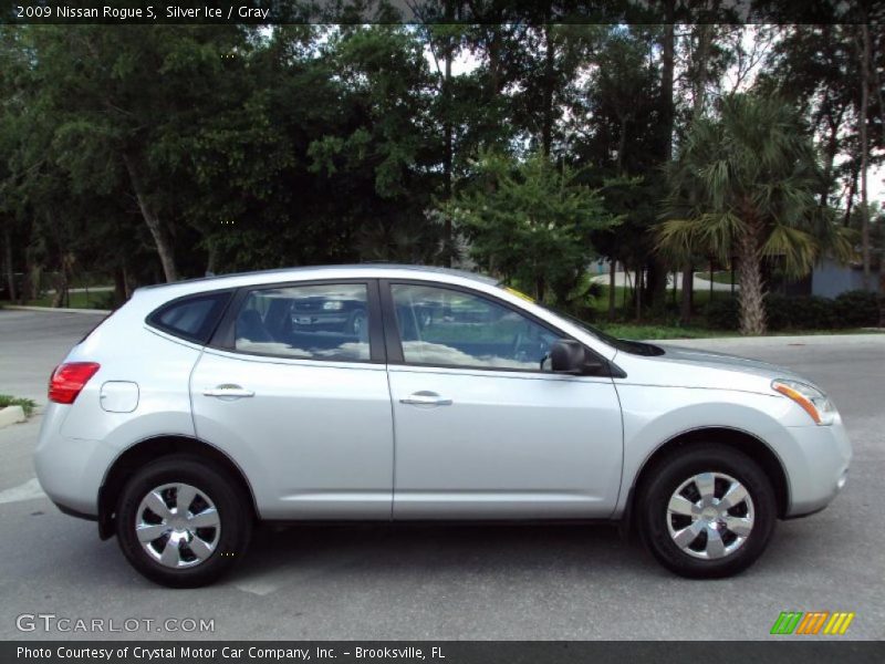 Silver Ice / Gray 2009 Nissan Rogue S