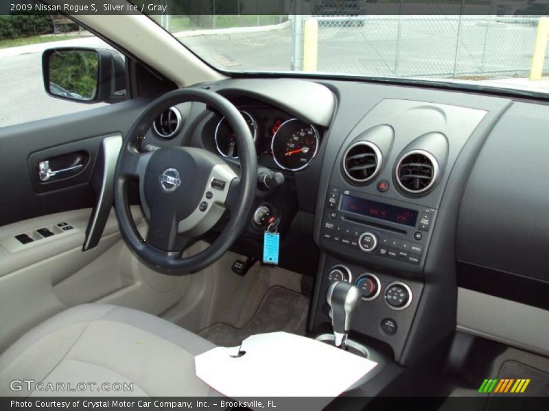 Silver Ice / Gray 2009 Nissan Rogue S