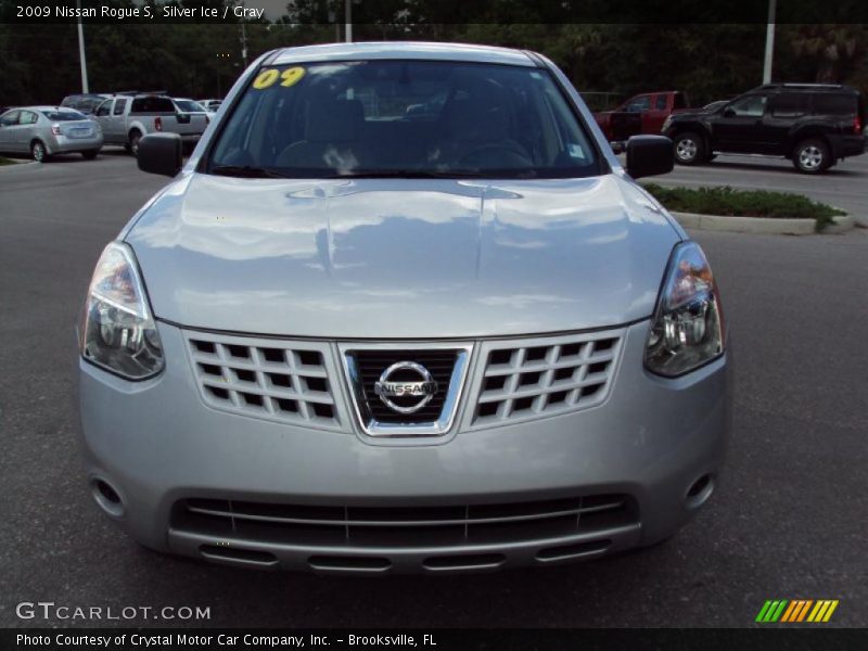 Silver Ice / Gray 2009 Nissan Rogue S