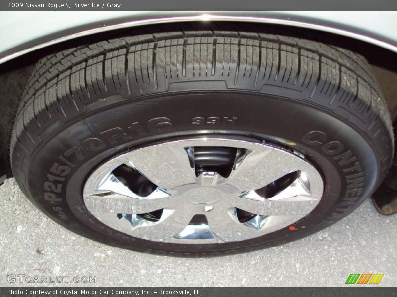 Silver Ice / Gray 2009 Nissan Rogue S