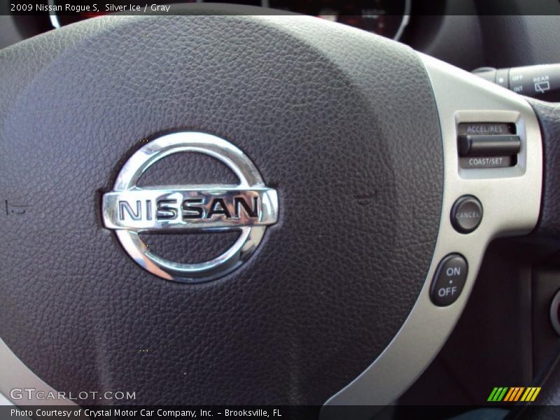 Silver Ice / Gray 2009 Nissan Rogue S