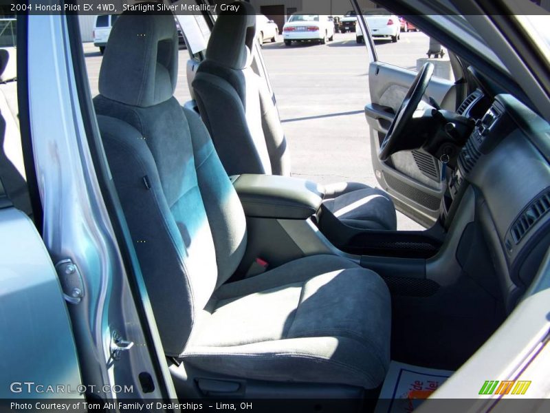 Starlight Silver Metallic / Gray 2004 Honda Pilot EX 4WD