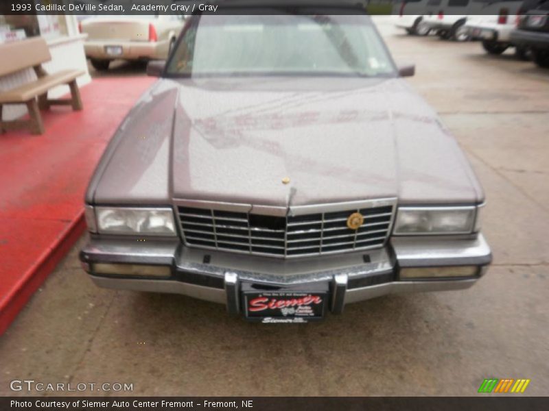 Academy Gray / Gray 1993 Cadillac DeVille Sedan