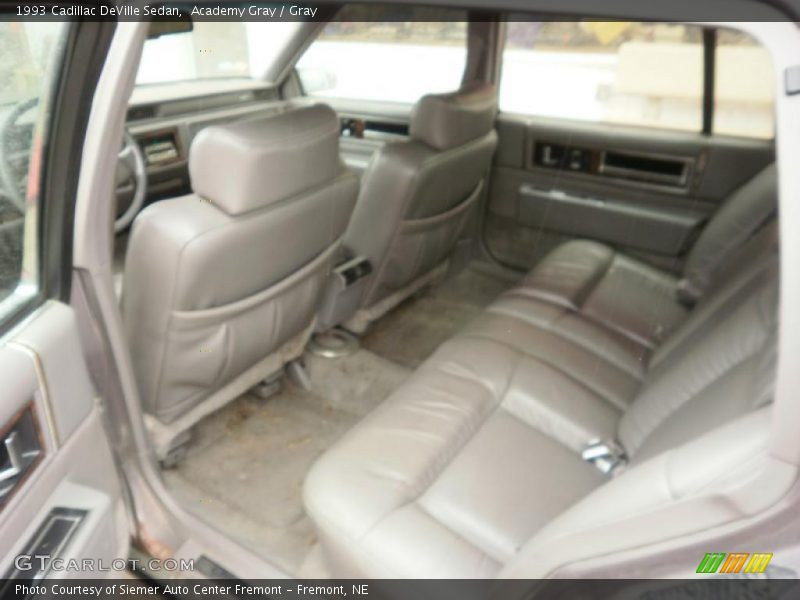 Academy Gray / Gray 1993 Cadillac DeVille Sedan