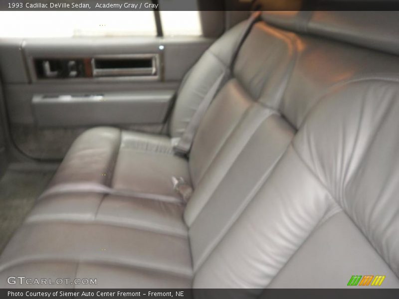Academy Gray / Gray 1993 Cadillac DeVille Sedan