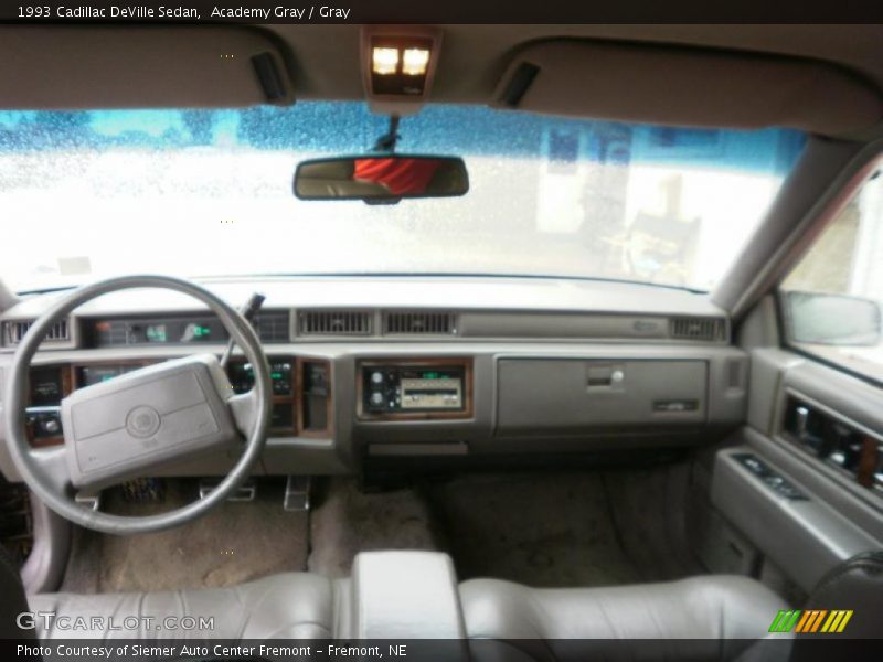 Academy Gray / Gray 1993 Cadillac DeVille Sedan