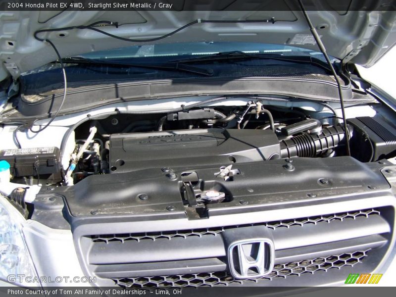 Starlight Silver Metallic / Gray 2004 Honda Pilot EX 4WD
