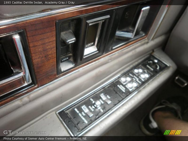 Academy Gray / Gray 1993 Cadillac DeVille Sedan