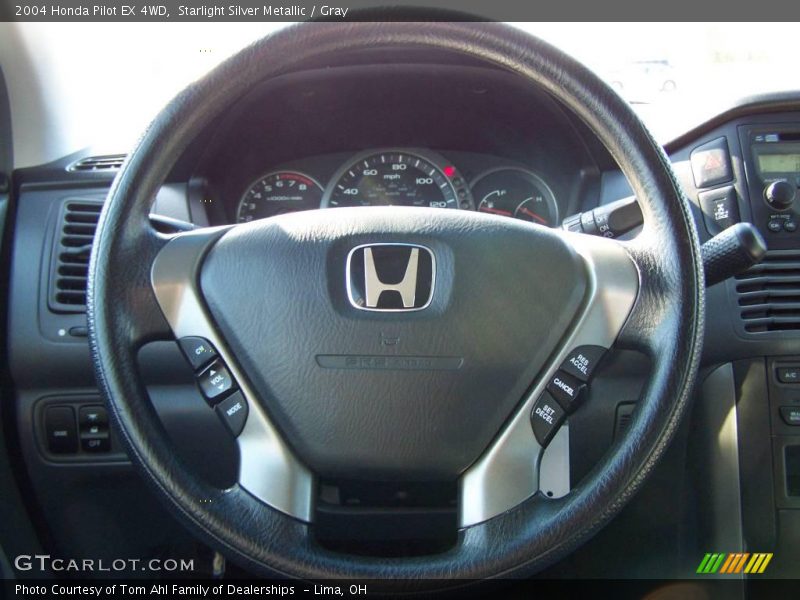 Starlight Silver Metallic / Gray 2004 Honda Pilot EX 4WD