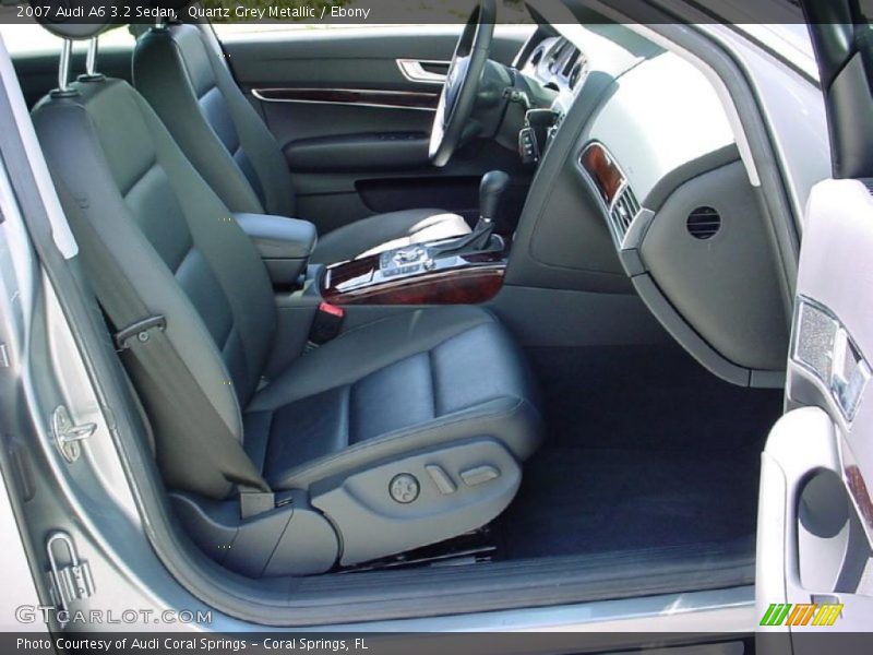Quartz Grey Metallic / Ebony 2007 Audi A6 3.2 Sedan
