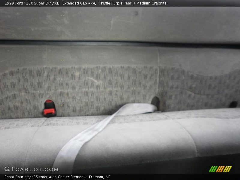 Thistle Purple Pearl / Medium Graphite 1999 Ford F250 Super Duty XLT Extended Cab 4x4