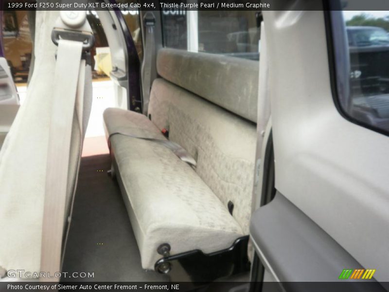 Thistle Purple Pearl / Medium Graphite 1999 Ford F250 Super Duty XLT Extended Cab 4x4