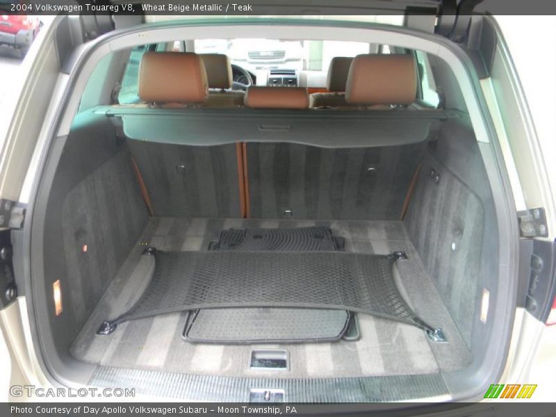 Wheat Beige Metallic / Teak 2004 Volkswagen Touareg V8