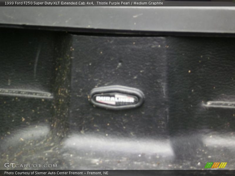 Thistle Purple Pearl / Medium Graphite 1999 Ford F250 Super Duty XLT Extended Cab 4x4