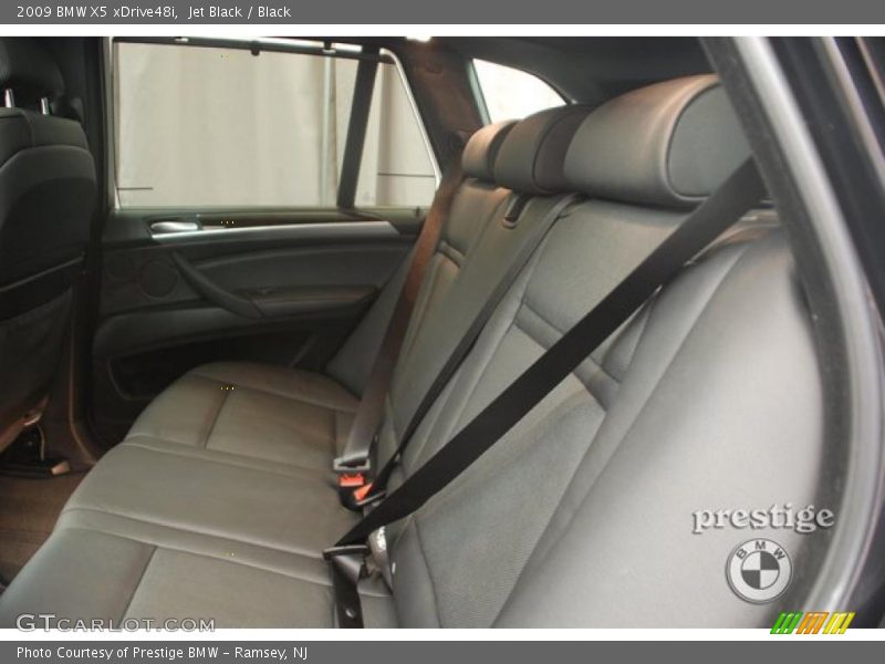Jet Black / Black 2009 BMW X5 xDrive48i