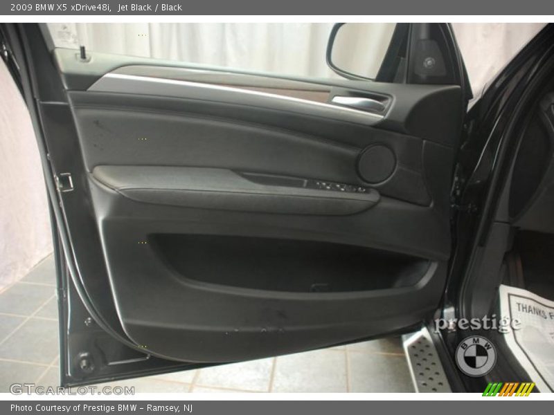 Jet Black / Black 2009 BMW X5 xDrive48i