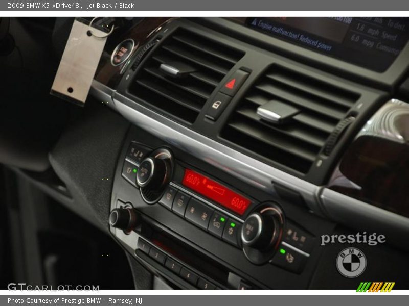 Jet Black / Black 2009 BMW X5 xDrive48i