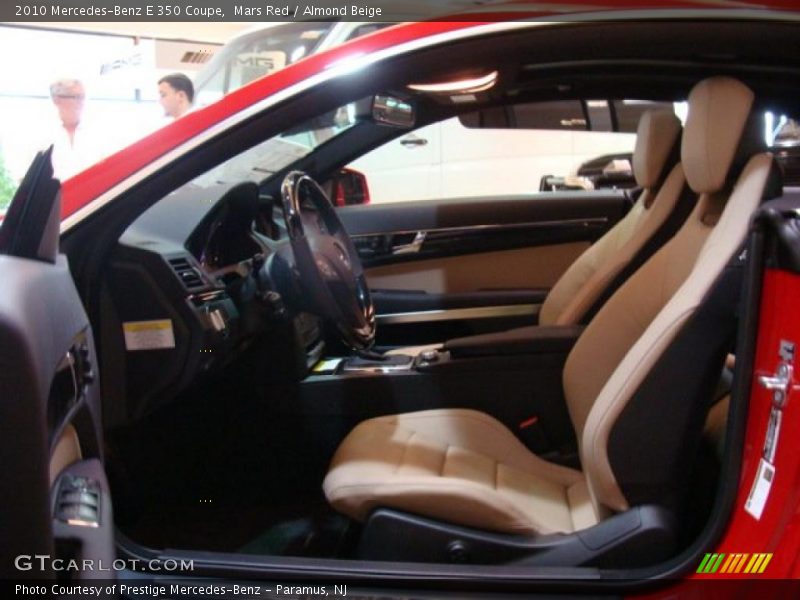 Mars Red / Almond Beige 2010 Mercedes-Benz E 350 Coupe