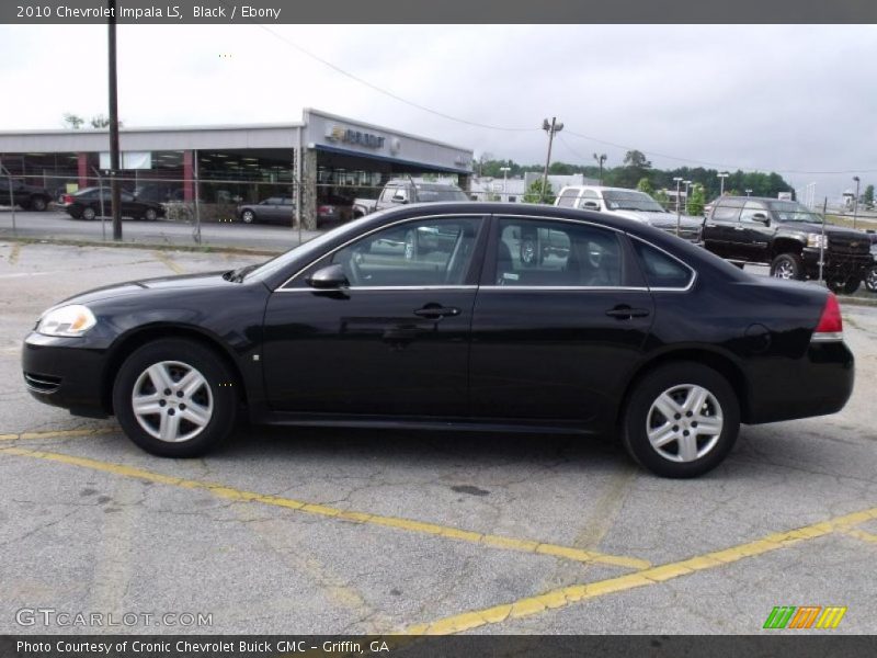Black / Ebony 2010 Chevrolet Impala LS