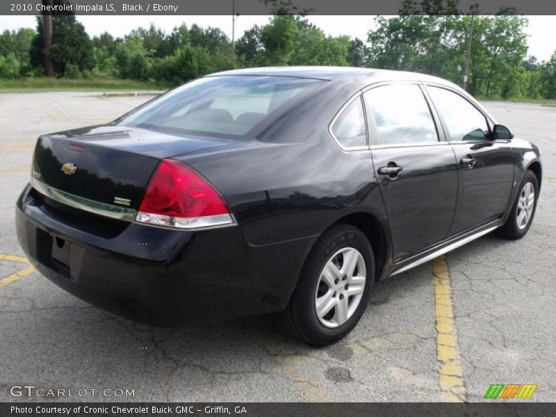 Black / Ebony 2010 Chevrolet Impala LS