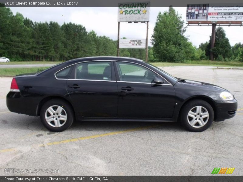 Black / Ebony 2010 Chevrolet Impala LS