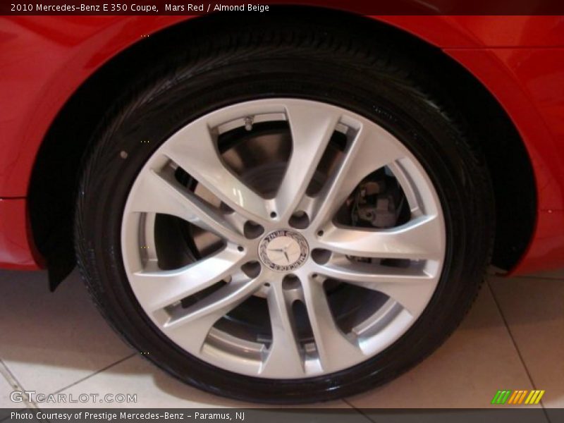 Mars Red / Almond Beige 2010 Mercedes-Benz E 350 Coupe