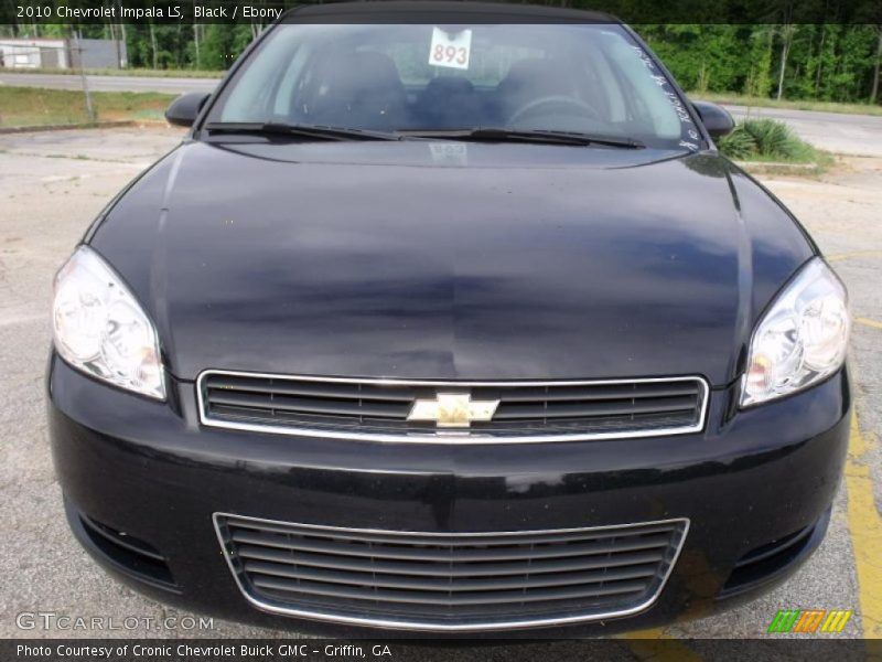 Black / Ebony 2010 Chevrolet Impala LS