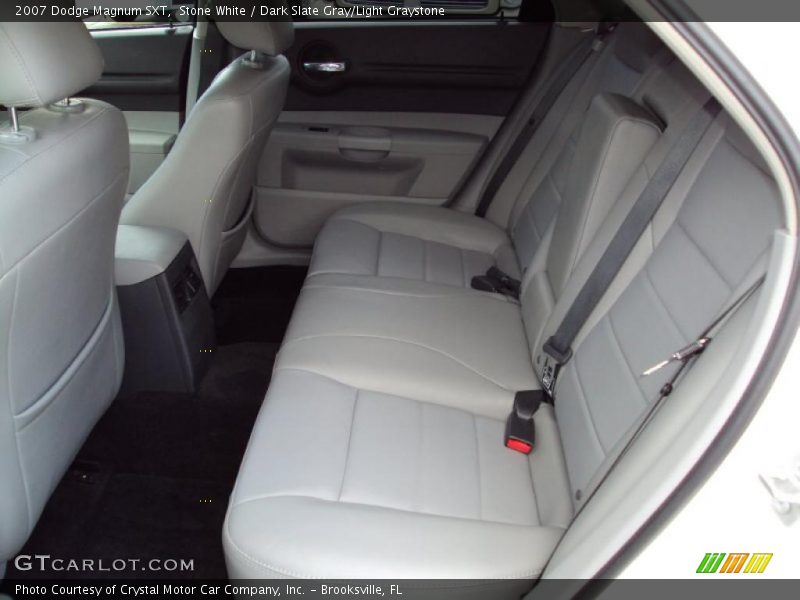 Stone White / Dark Slate Gray/Light Graystone 2007 Dodge Magnum SXT
