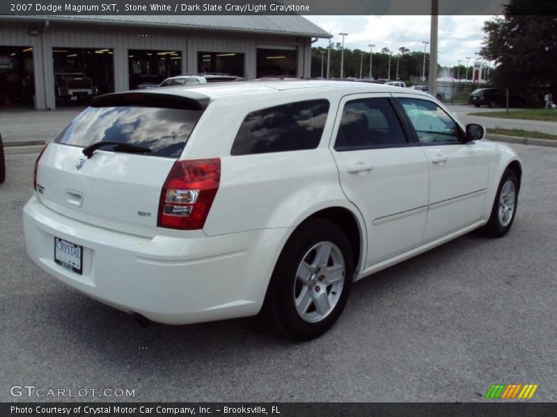 Stone White / Dark Slate Gray/Light Graystone 2007 Dodge Magnum SXT