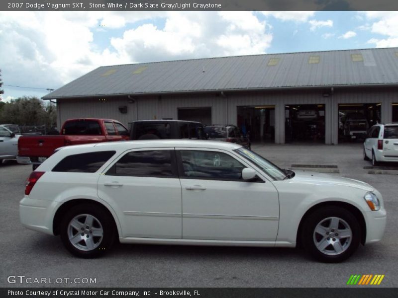 Stone White / Dark Slate Gray/Light Graystone 2007 Dodge Magnum SXT