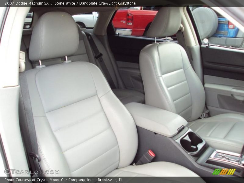 Stone White / Dark Slate Gray/Light Graystone 2007 Dodge Magnum SXT