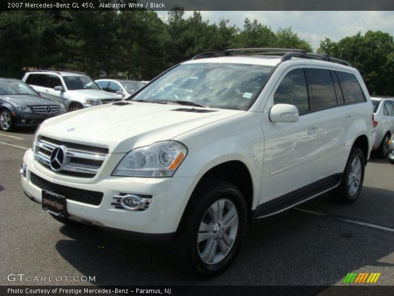 Alabaster White / Black 2007 Mercedes-Benz GL 450
