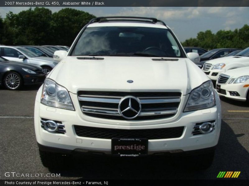 Alabaster White / Black 2007 Mercedes-Benz GL 450