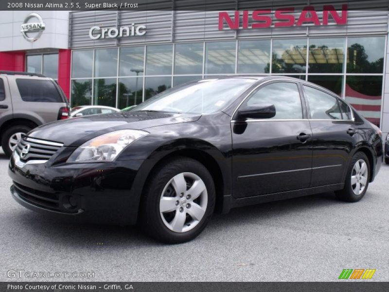 Super Black / Frost 2008 Nissan Altima 2.5 S