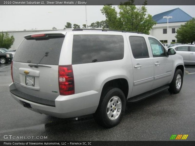 Sheer Silver Metallic / Ebony 2010 Chevrolet Suburban LS