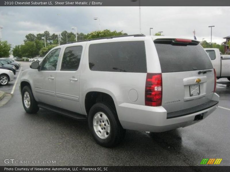 Sheer Silver Metallic / Ebony 2010 Chevrolet Suburban LS