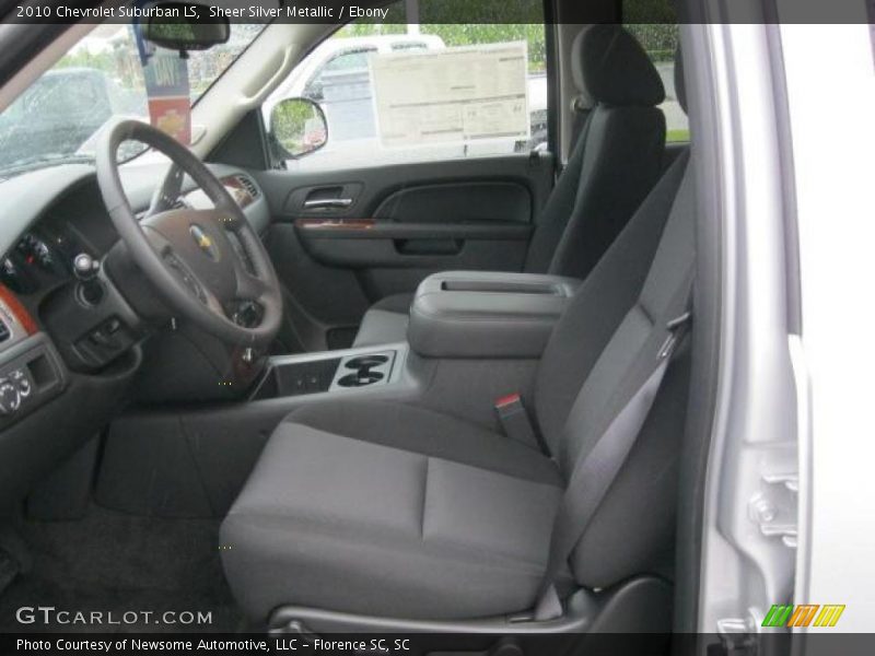 Sheer Silver Metallic / Ebony 2010 Chevrolet Suburban LS
