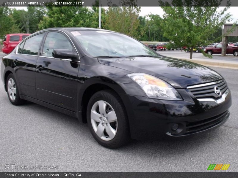 Super Black / Frost 2008 Nissan Altima 2.5 S