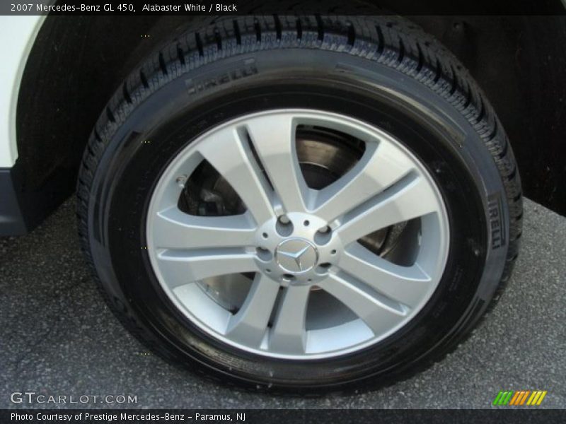 Alabaster White / Black 2007 Mercedes-Benz GL 450