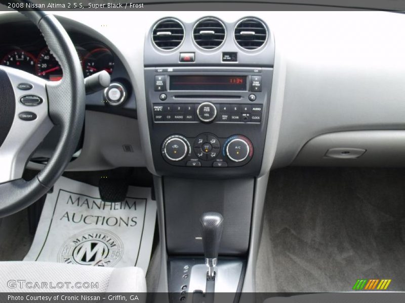 Super Black / Frost 2008 Nissan Altima 2.5 S