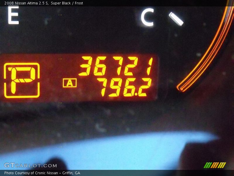 Super Black / Frost 2008 Nissan Altima 2.5 S