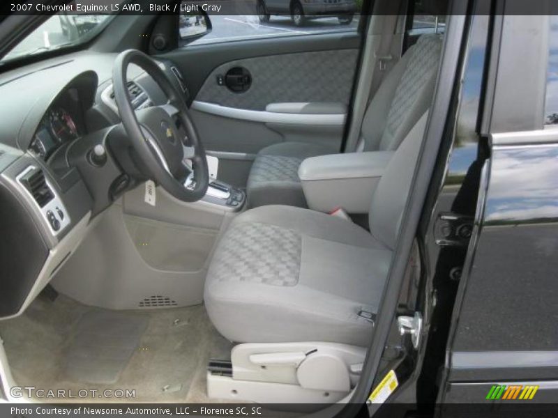 Black / Light Gray 2007 Chevrolet Equinox LS AWD