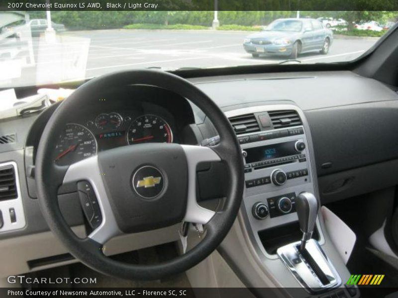 Black / Light Gray 2007 Chevrolet Equinox LS AWD