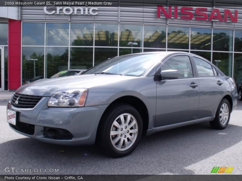 Satin Meisai Pearl / Medium Gray 2009 Mitsubishi Galant ES